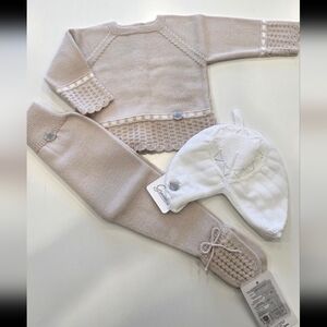 NWT Artesani Granlei Beige&ivory Matching Set